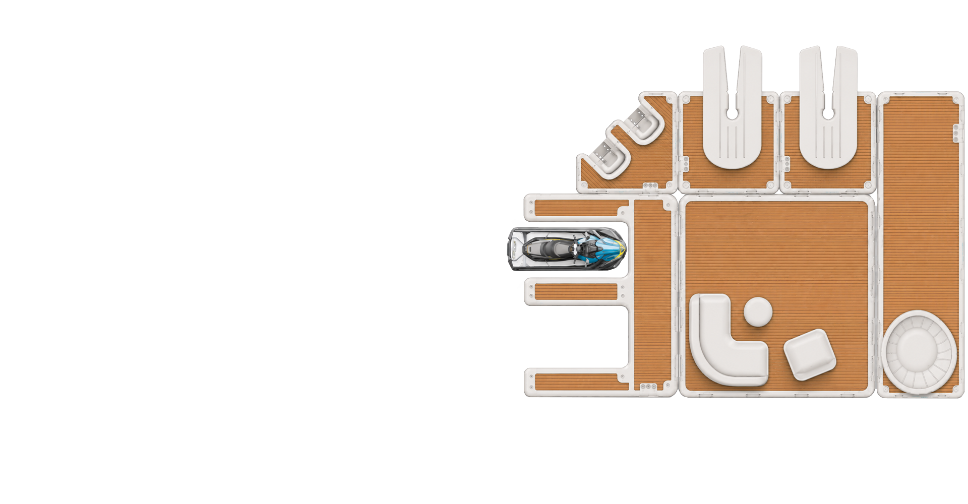 Watersport Dock Setup
