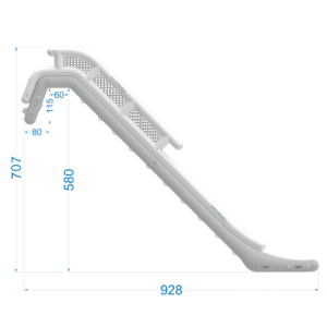 Yachtbeach Magic Yachtslide Reeling to Waterline: 540-620 cm