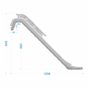Yachtbeach Magic Yachtslide Reeling to Waterline: 620-700 cm
