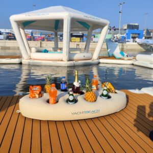 Yachtbeach floating cup holder for 11 cups